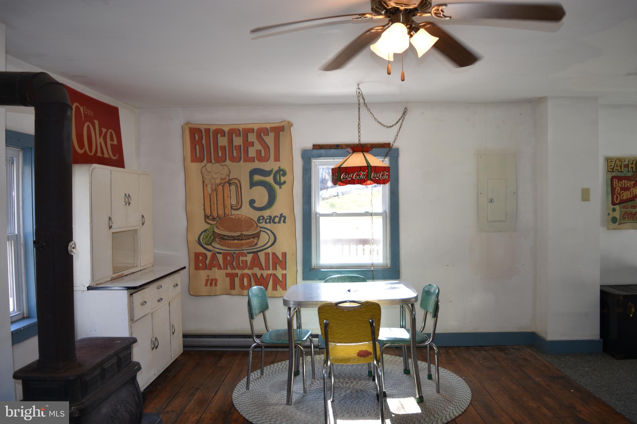 1417 Mountainside Road Berkeley Springs, WV 25411 - Photo 5 of 76 Vintage charm in a cozy dining space.
