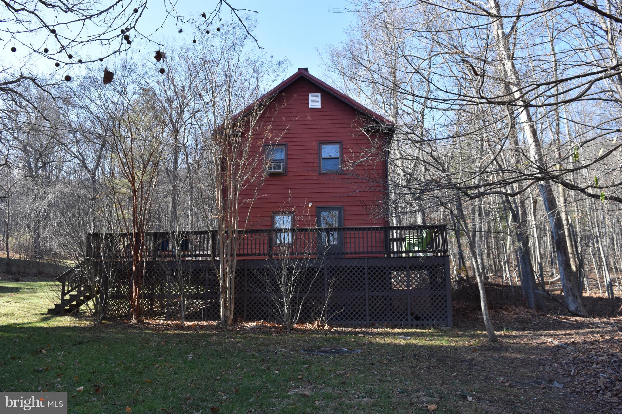 1417 Mountainside Road Berkeley Springs, WV 25411 - Photo 62 of 76 Charming red retreat nestled in nature.