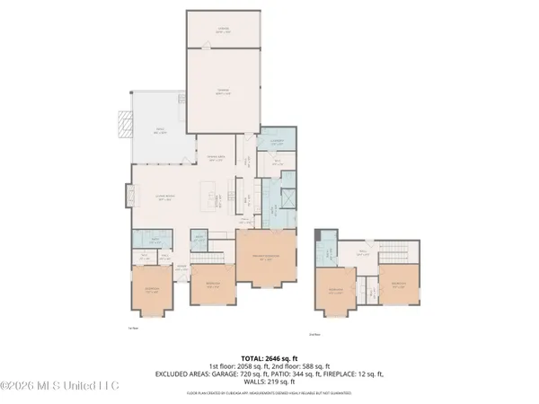 $765,900 | 625 Big Vly Loop, Flowood, MS 39232