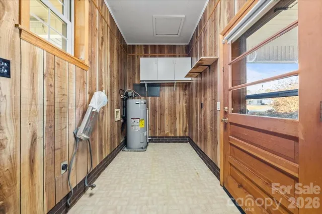 a view of an entryway with staircase