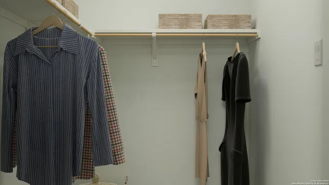 a view of walk in closet