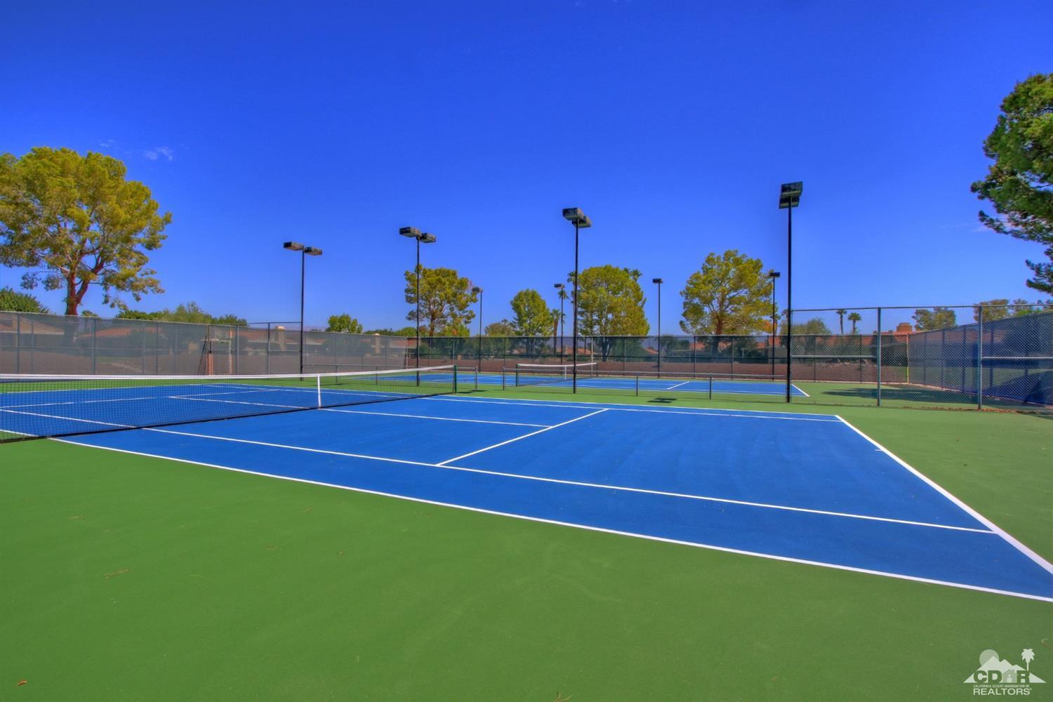 72350 Rodeo Way Rancho Mirage, CA 92270 - Photo 43 of 44 a view of an outdoor space and tennis court