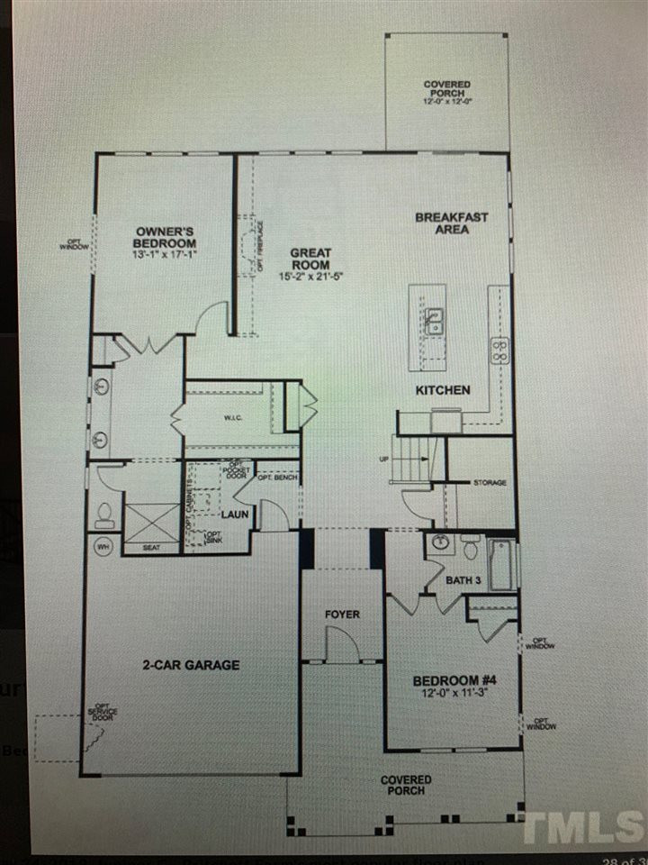 401 Saddletop Court, Unit PRITCHETT FARM ESTATES Raleigh, NC 27606 - Photo 30 of 30 Ranch like floor plan - 2 bedrooms on main