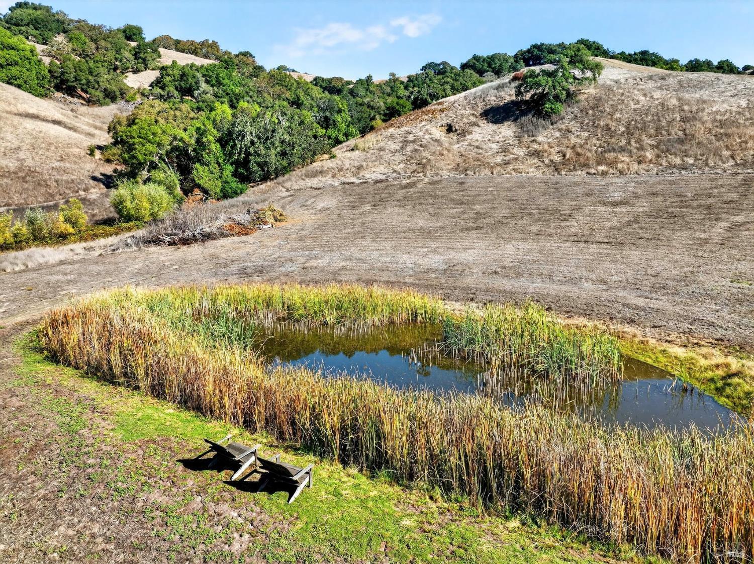 5200 Petaluma Hill Road Santa Rosa, CA 95404 - Photo 22 of 45 a view of a lake with a yard