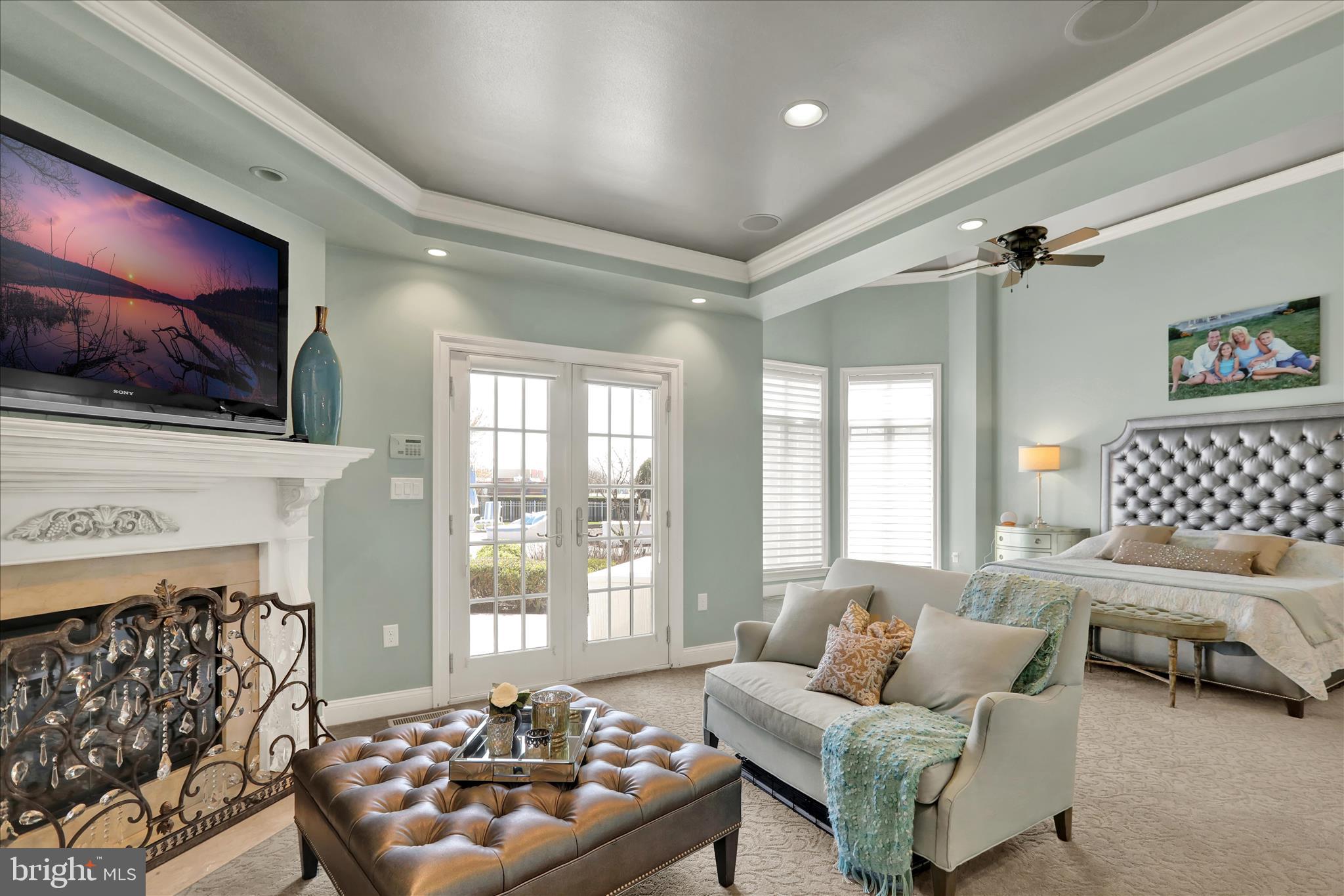 1000 Bluestone Drive Lititz, PA 17543 - Photo 31 of 132 a living room with furniture and a flat screen tv