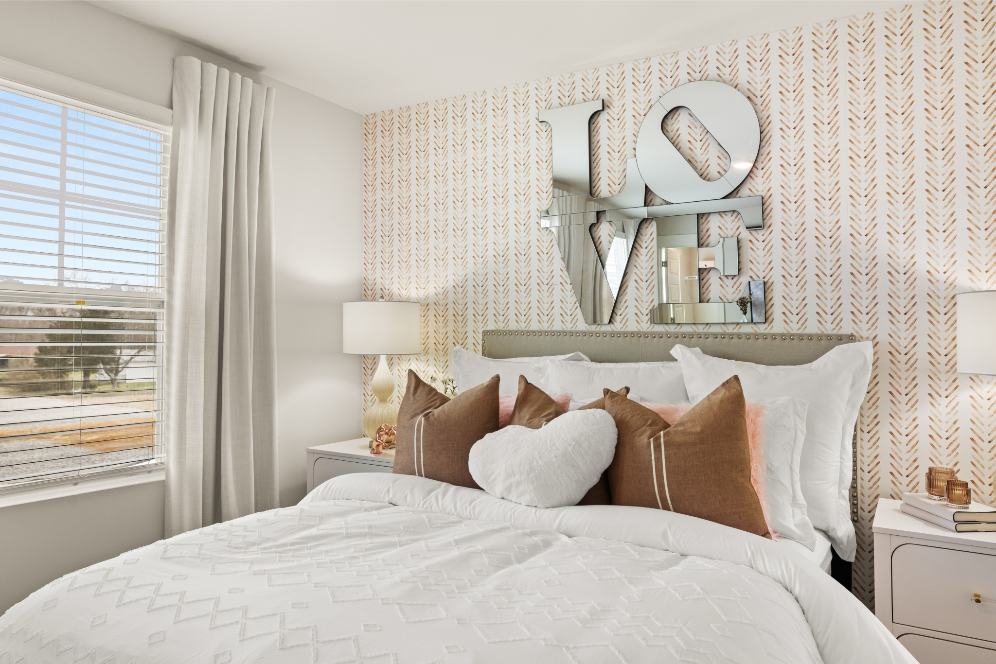 6352 North New Hope Road Hermitage, TN 37076 - Photo 46 of 52 a bed room with a bed mirror and a window