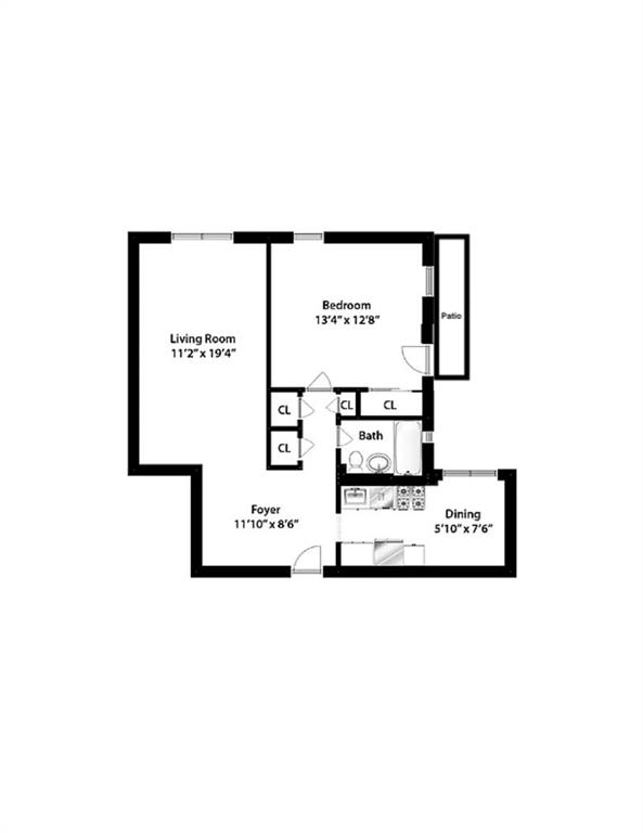 7261 Shore Road, Unit 1P Brooklyn, NY 11209 - Photo 14 of 18 Floor Plan