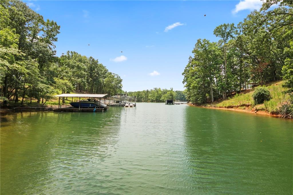 6014 Warpath Road Flowery Branch, GA 30542 - Photo 36 of 36 a view of lake and trees