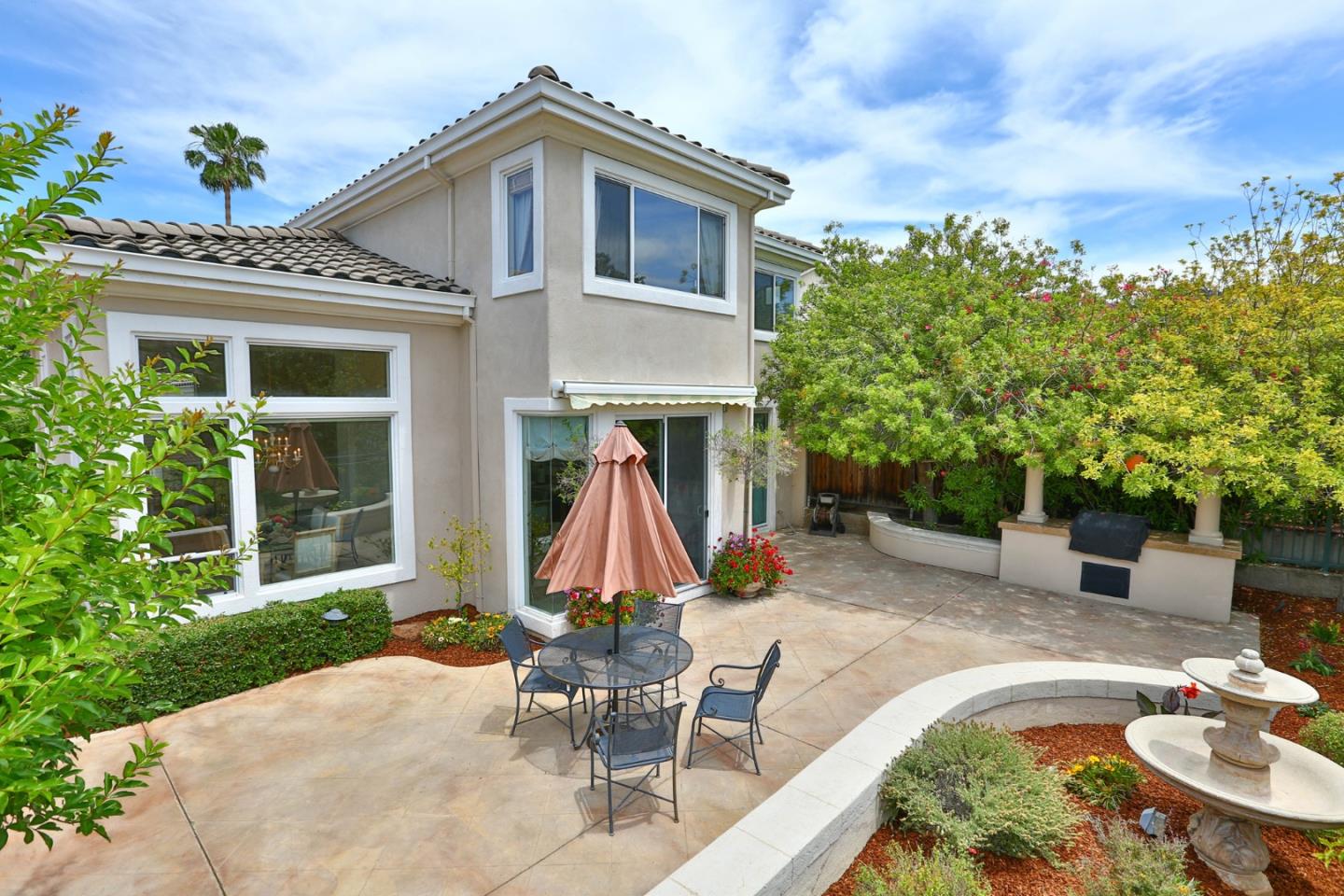 5806 Killarney Circle San Jose, CA 95138 - Photo 24 of 37 a view of a house with backyard sitting area and furniture