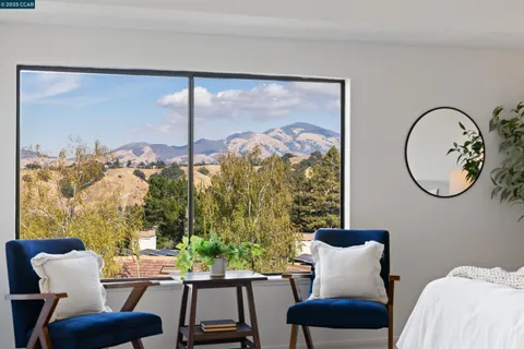 a room with furniture and a window