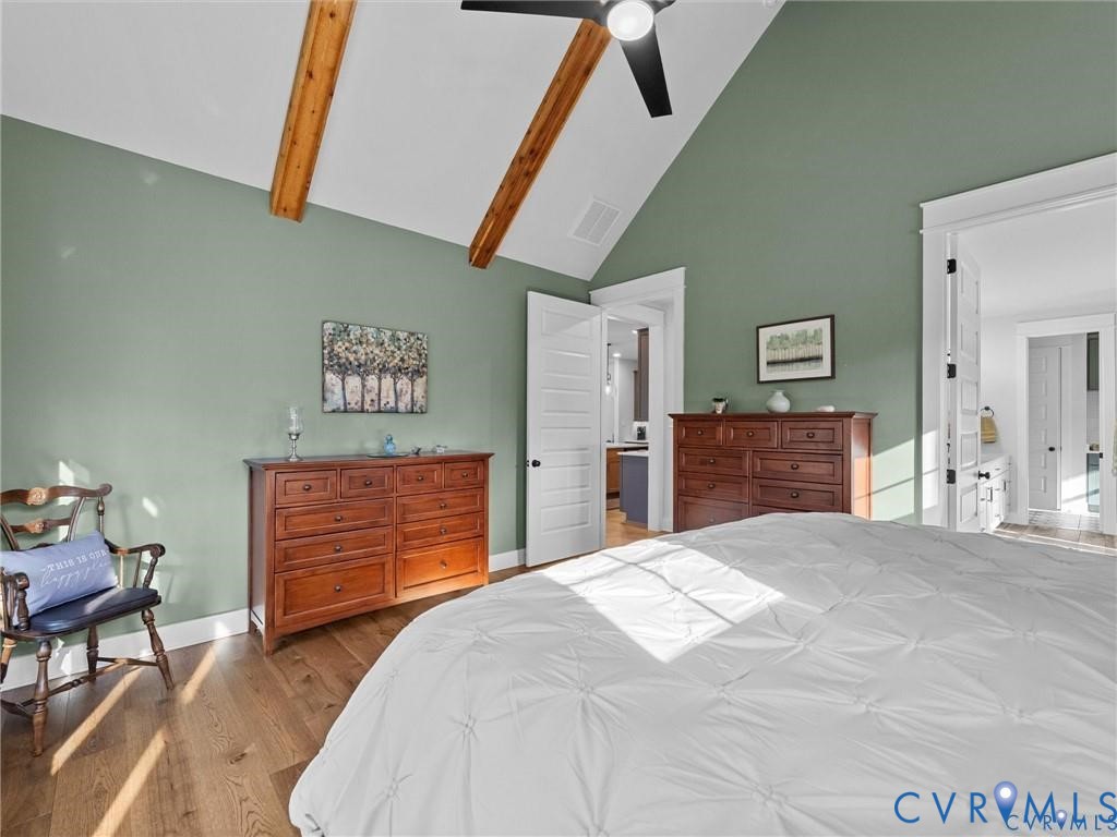 13406 Drake Mallard Court Chesterfield, VA 23838 - Photo 20 of 58 a bedroom with a bed and dresser