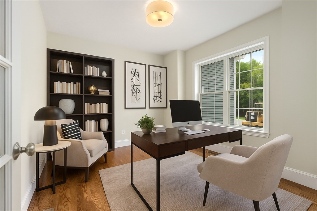 Lot 1 Quinn Road Marlborough, MA 01752 - Photo 6 of 26 a view of a workspace with furniture and a window
