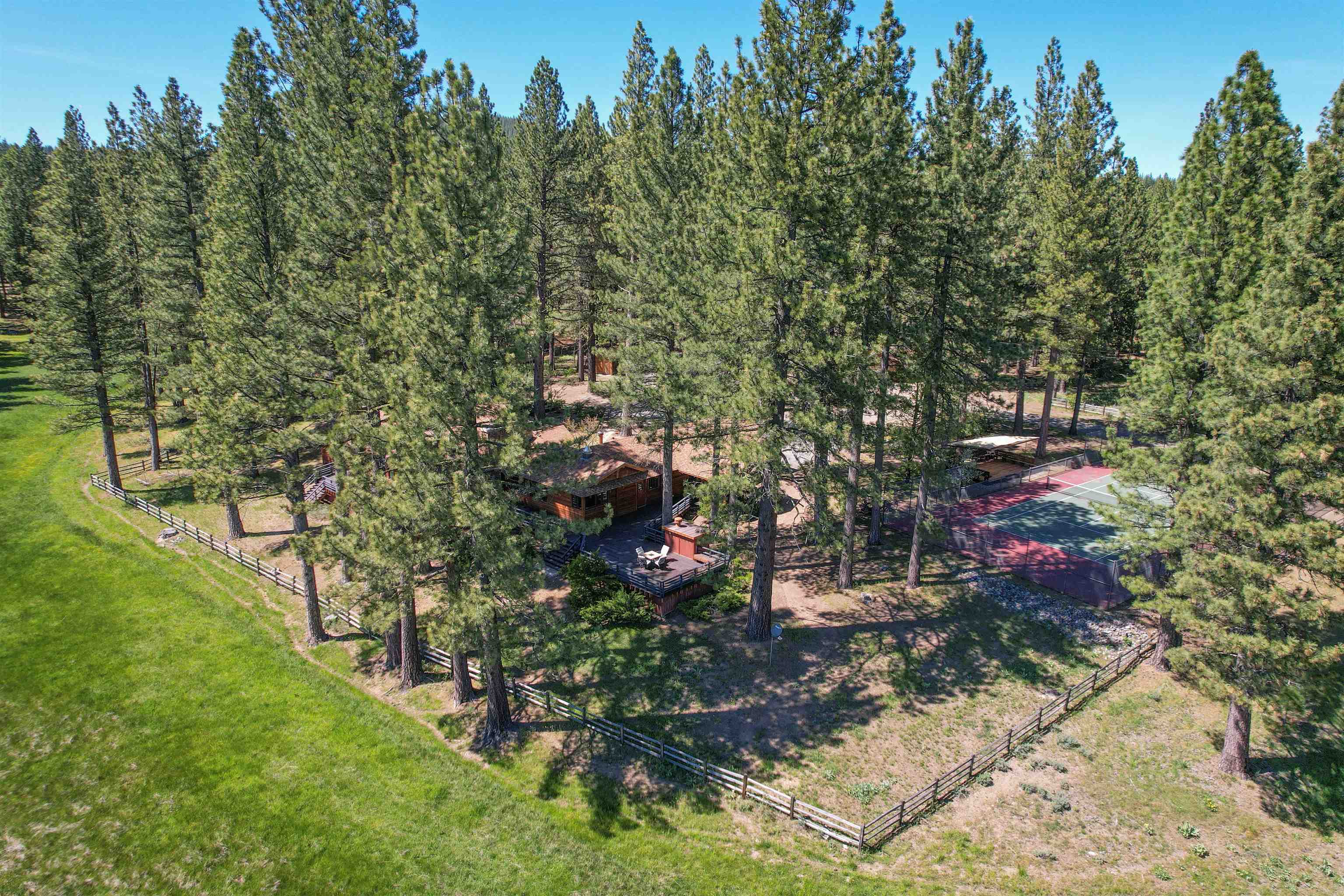 300 Meadow Ranch Road Calpine, CA 96124 - Photo 6 of 21 a view of outdoor space and garden