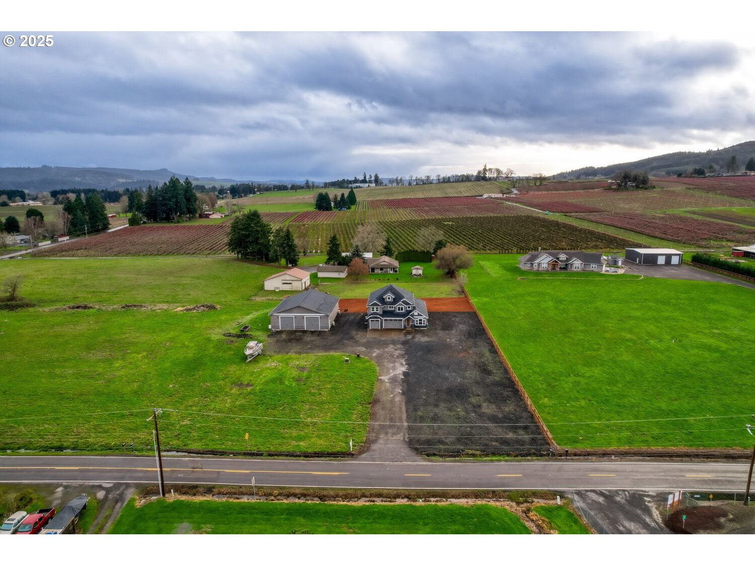 1561 Southwest Stringtown Road Forest Grove, OR 97116 - Photo 37 of 48 a view of a garden with an ocean