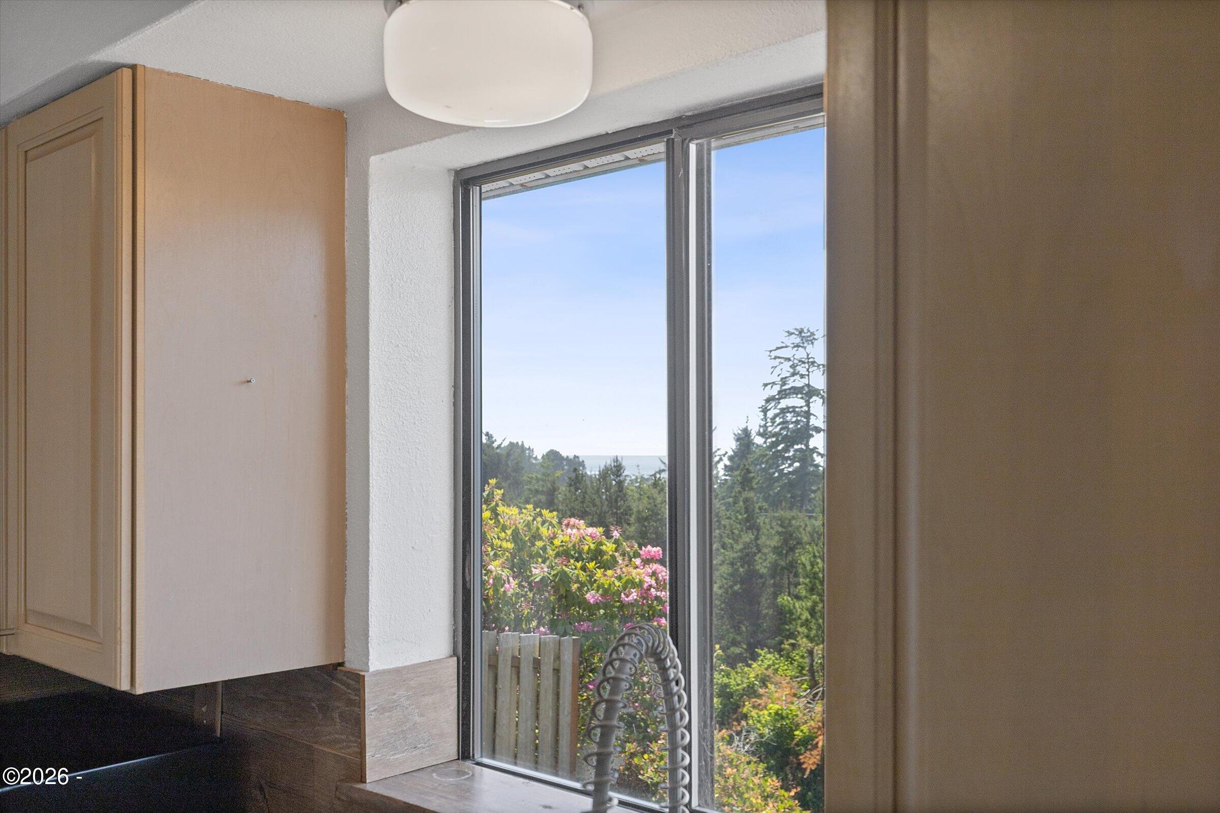 1810 Northwest View Ridge Drive Waldport, OR 97394 - Photo 16 of 40 View from kitchen