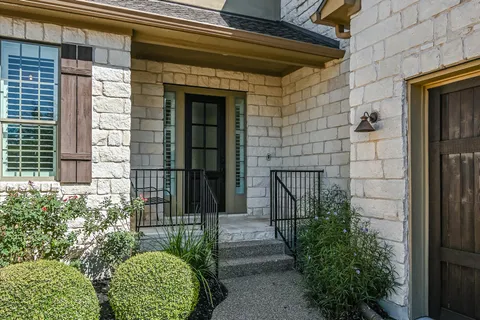 a view of entrance