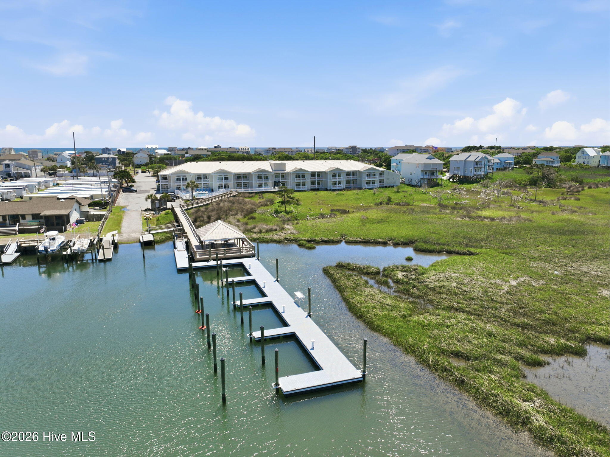 602 West Fort Macon Road, Unit 218 Atlantic Beach, NC 28512 - Photo 40 of 44 Aerial