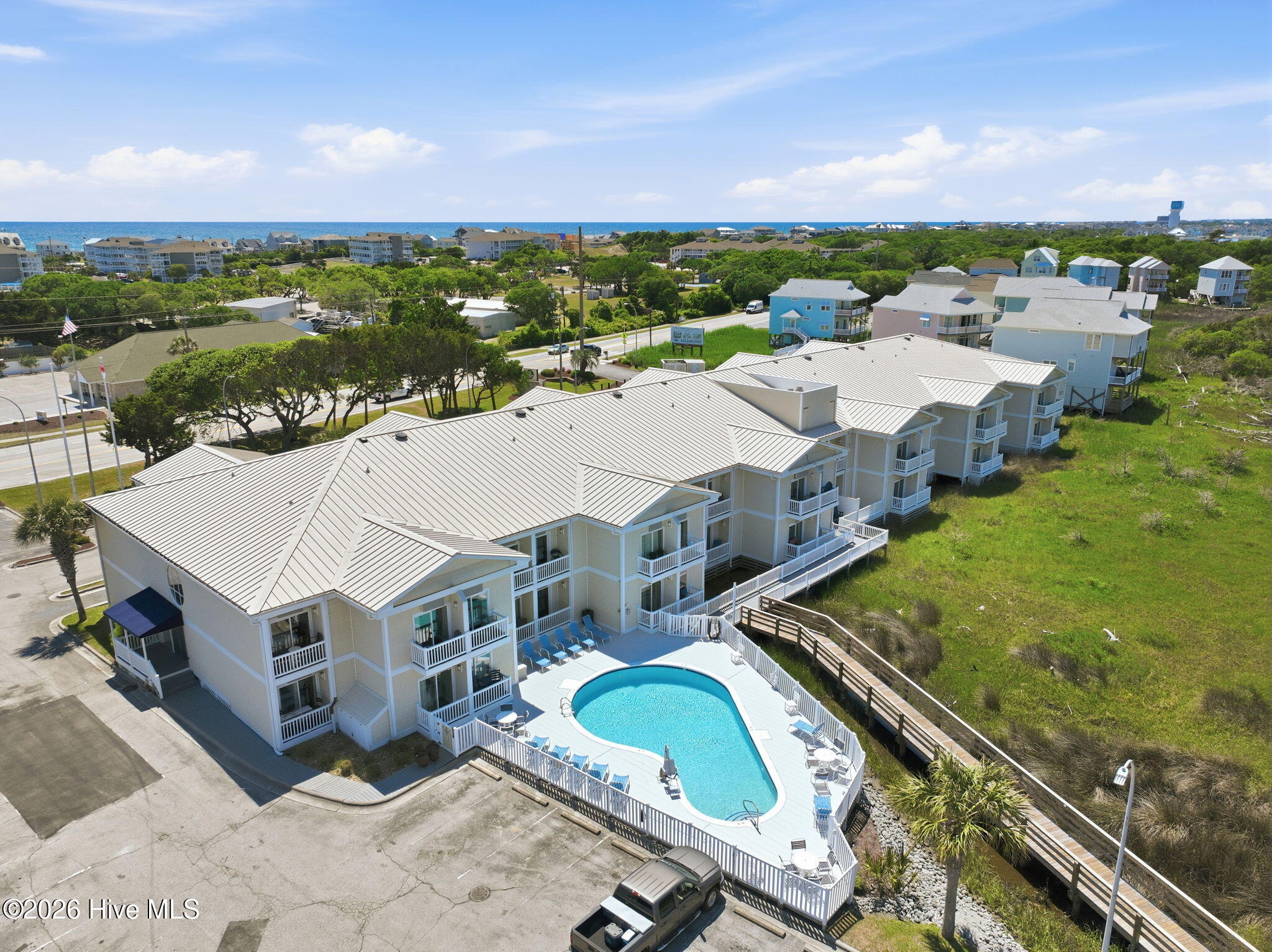 602 West Fort Macon Road, Unit 218 Atlantic Beach, NC 28512 - Photo 42 of 44 Aerial