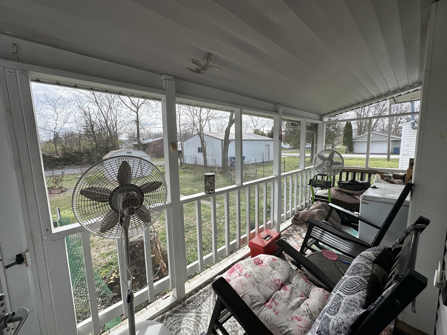 410 South Walnut Street Sesser, IL 62884 - Photo 17 of 22 a view of a living room and floor to ceiling window