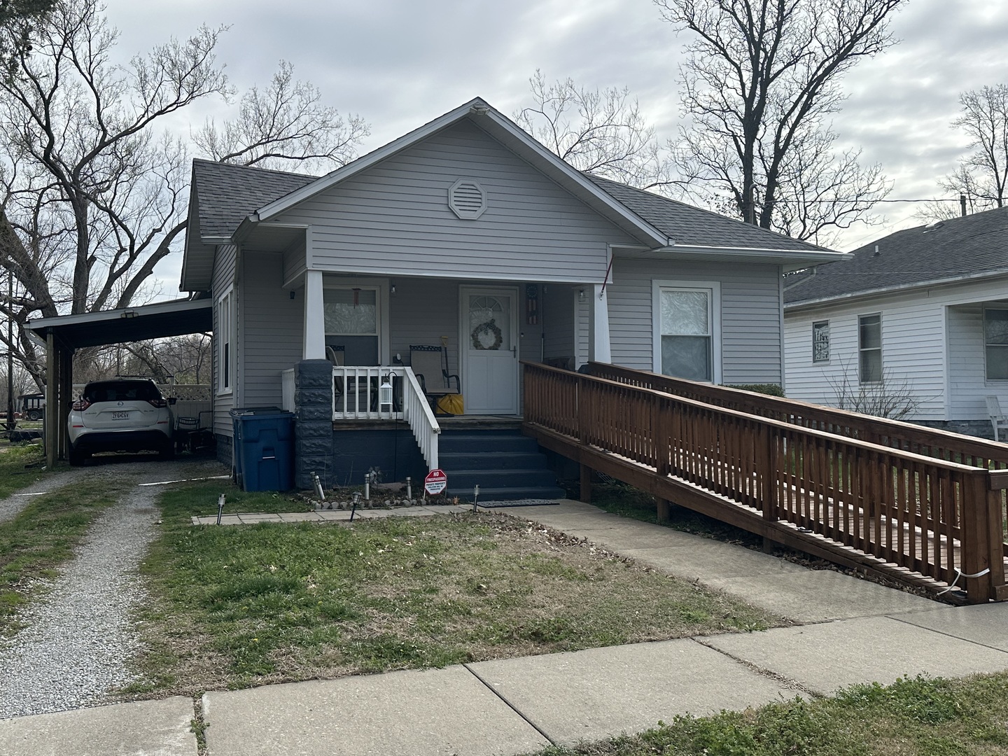 410 South Walnut Street Sesser, IL 62884 - Photo 2 of 22 a view of a house with a yard