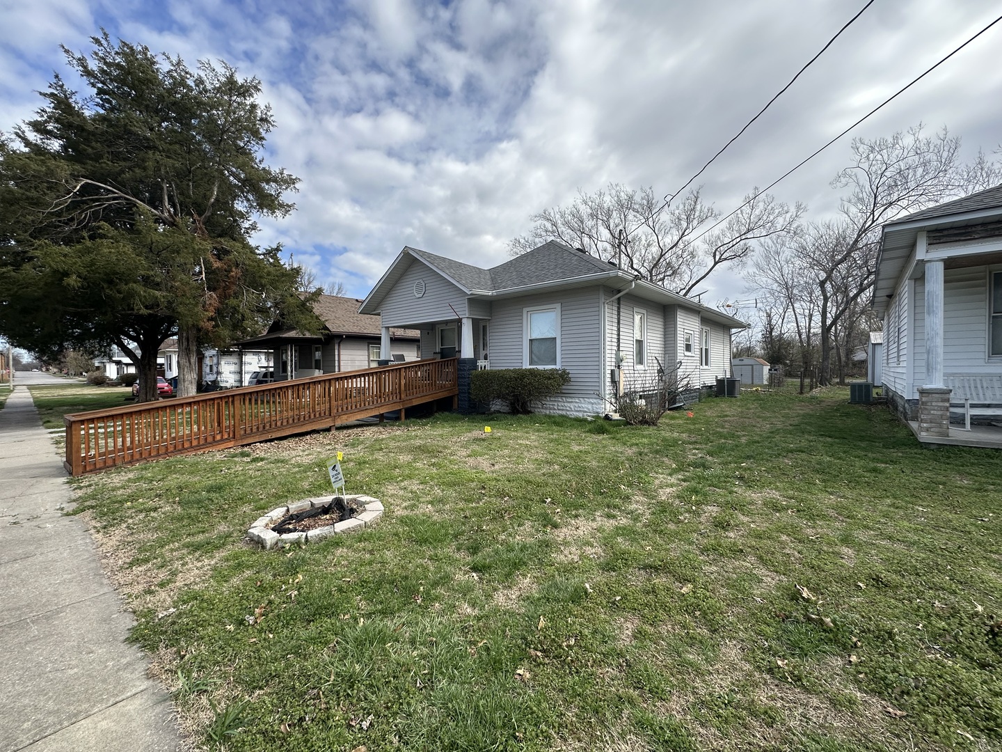410 South Walnut Street Sesser, IL 62884 - Photo 3 of 22 a view of a house with a yard