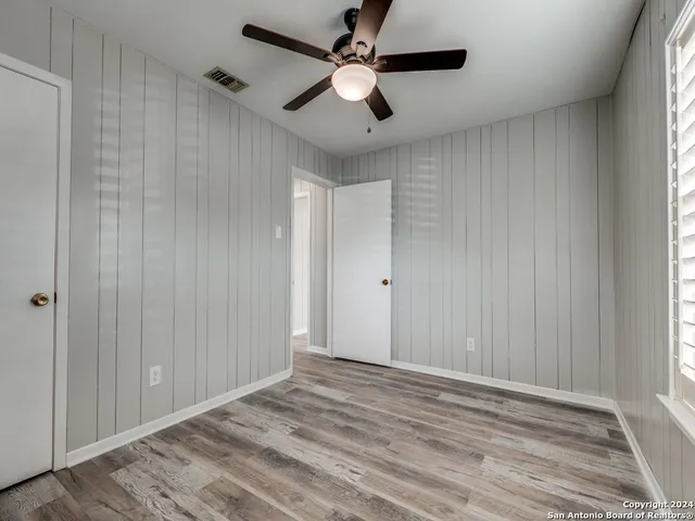 wooden floor in an empty room