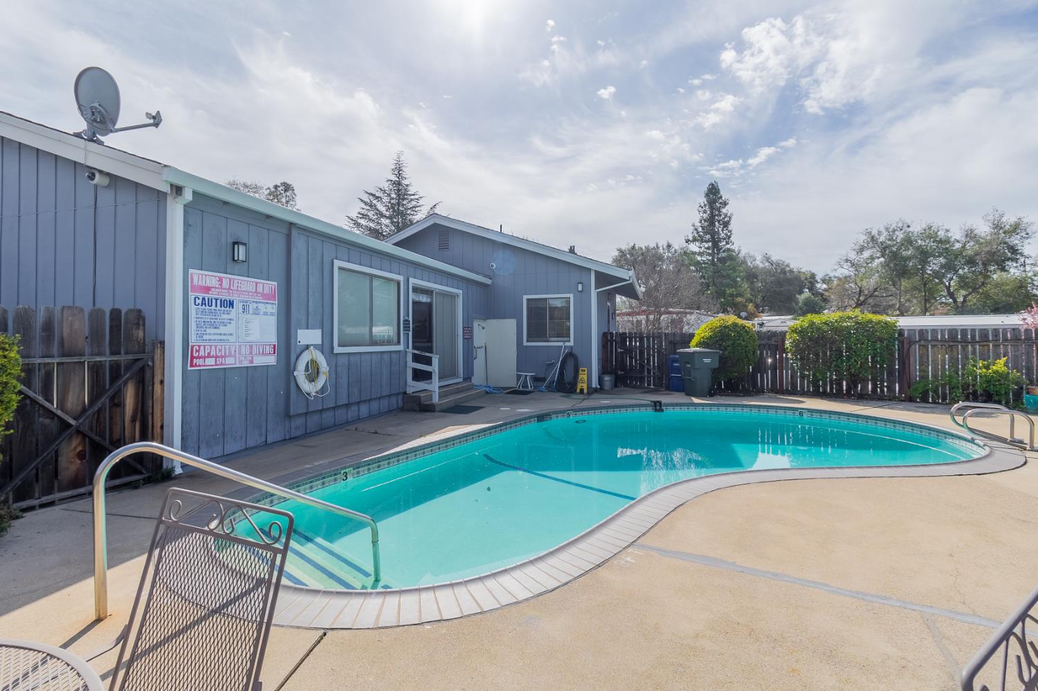 150 Clinton Road, Unit 5 Jackson, CA 95642 - Photo 18 of 22 a view of a backyard with furniture
