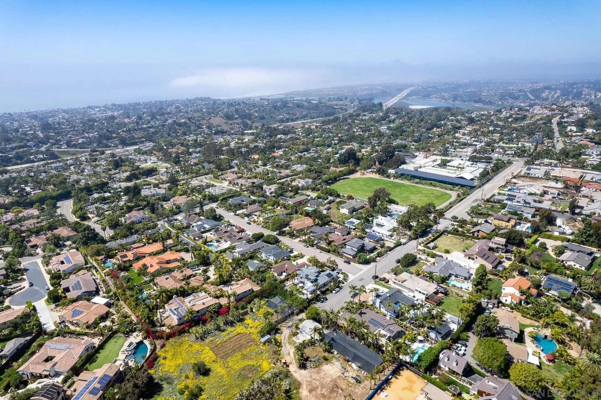 1269 Rainbow Ridge Lane Encinitas, CA 92024 - Photo 27 of 27 an aerial view of multiple house