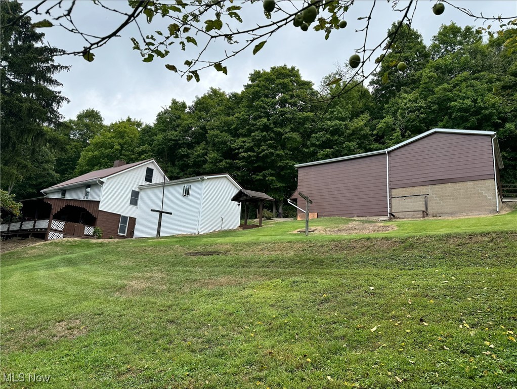 360 Bradys Ridge Road Wellsburg, WV 26070 - Photo 4 of 36 View of yard