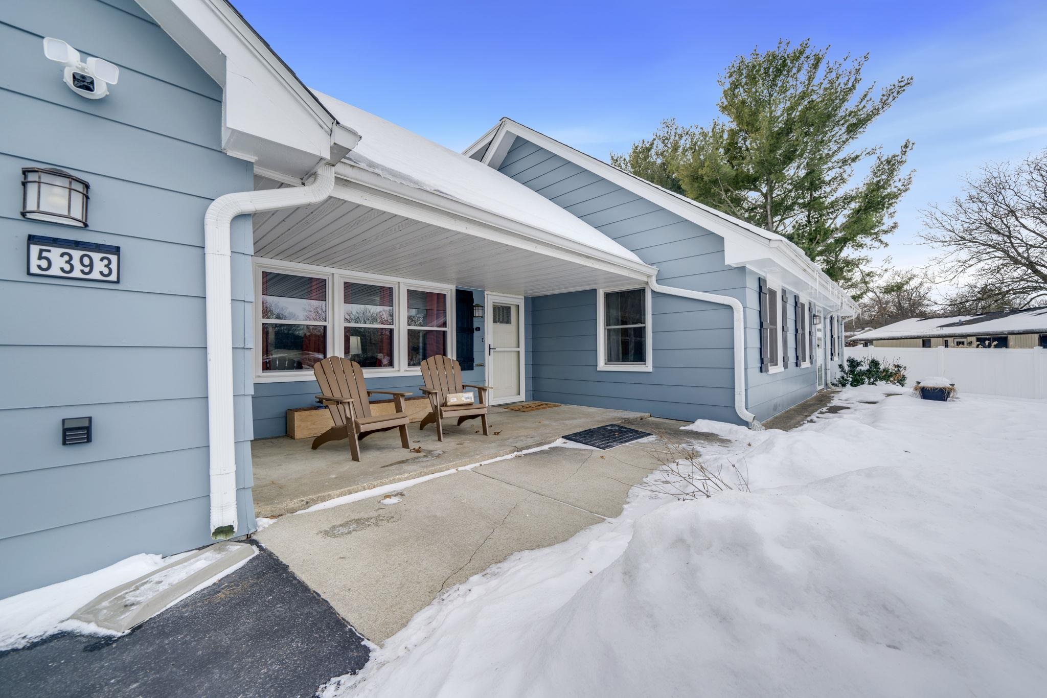 5393 Lakecrest Road Caledonia, IL 61011 - Photo 3 of 40 a view of a house with a patio