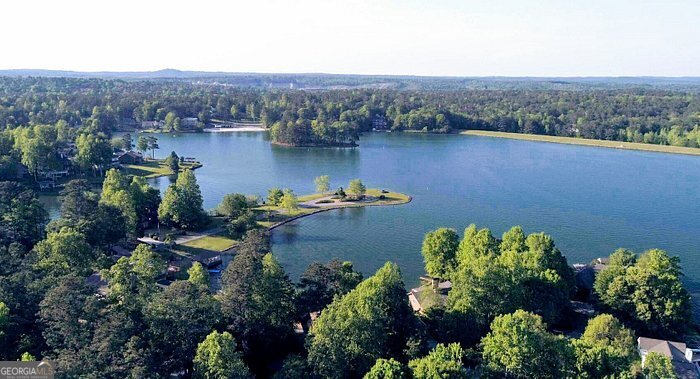 3065 Ridgeview Drive Villa Rica, GA 30180 - Photo 2 of 4 an aerial view of multiple house with a lake view