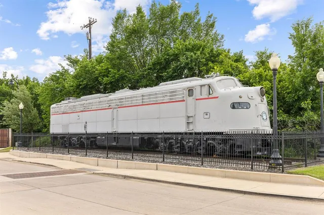 a white building with a outdoor space
