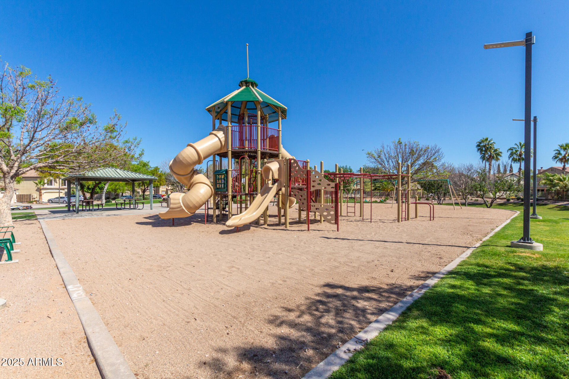 1111 South Sandstone Street Gilbert, AZ 85296 - Photo 49 of 59 a view of a park with a slide