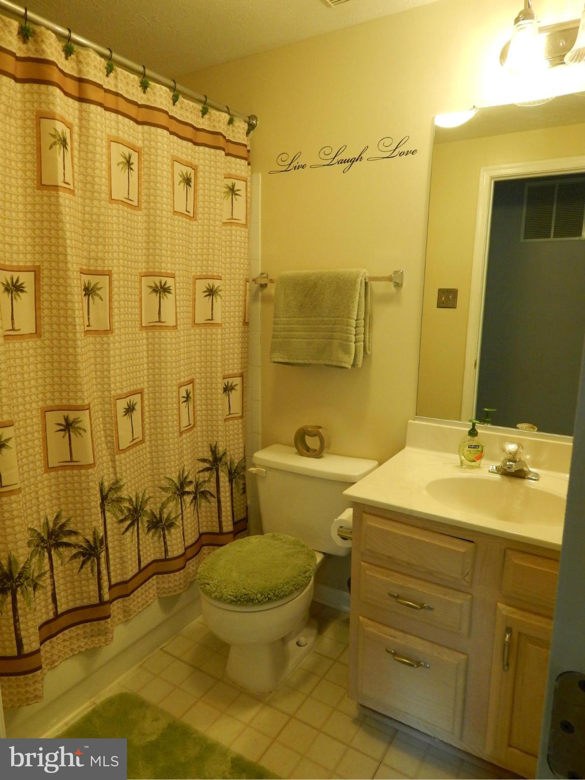 7799 Paddock Way Baltimore, MD 21244 - Photo 13 of 27 a bathroom with a sink mirror toilet and shower