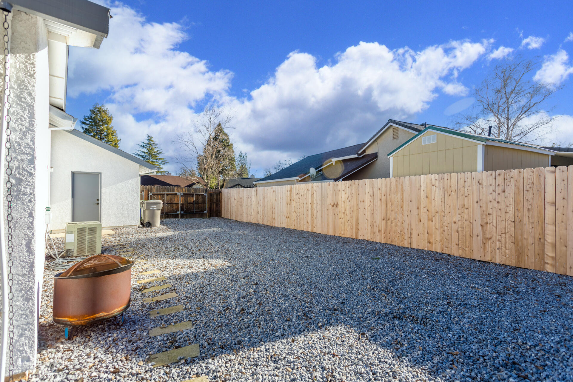 6582 Hemlock Street Redding, CA 96001 - Photo 27 of 35 a view of back yard of the house
