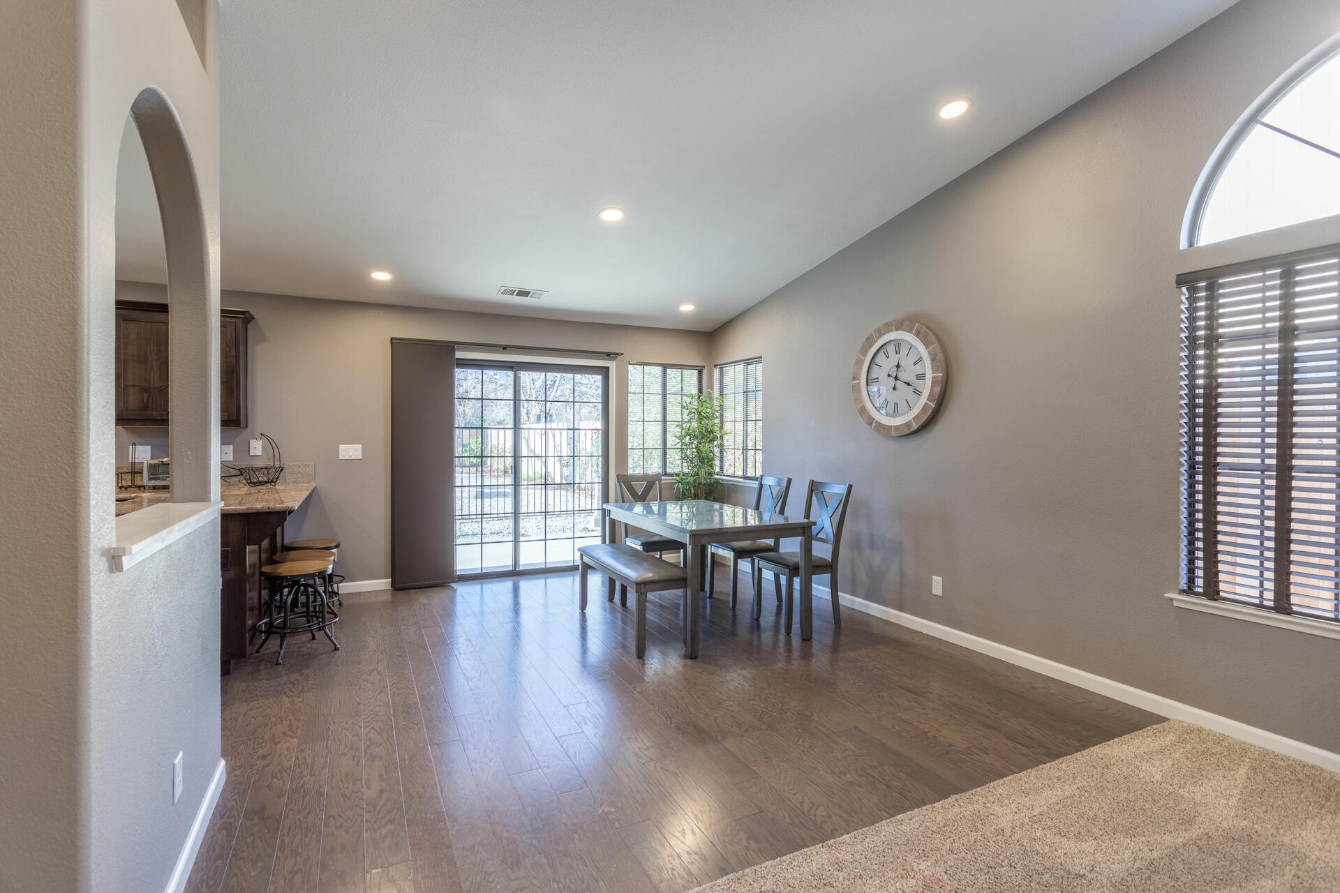 6582 Hemlock Street Redding, CA 96001 - Photo 9 of 35 a view of a dining room with furniture and a window