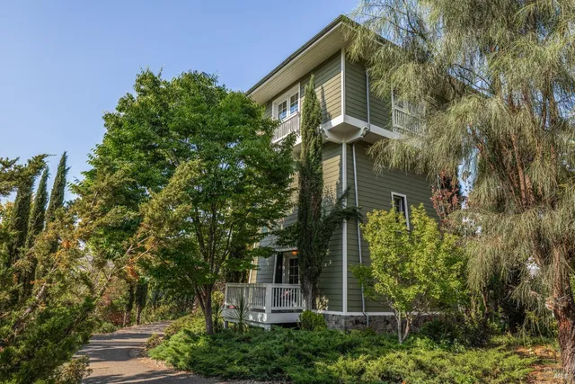 a view of outdoor space and yard