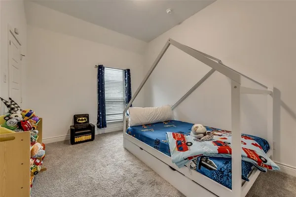 a view of a livingroom with toys