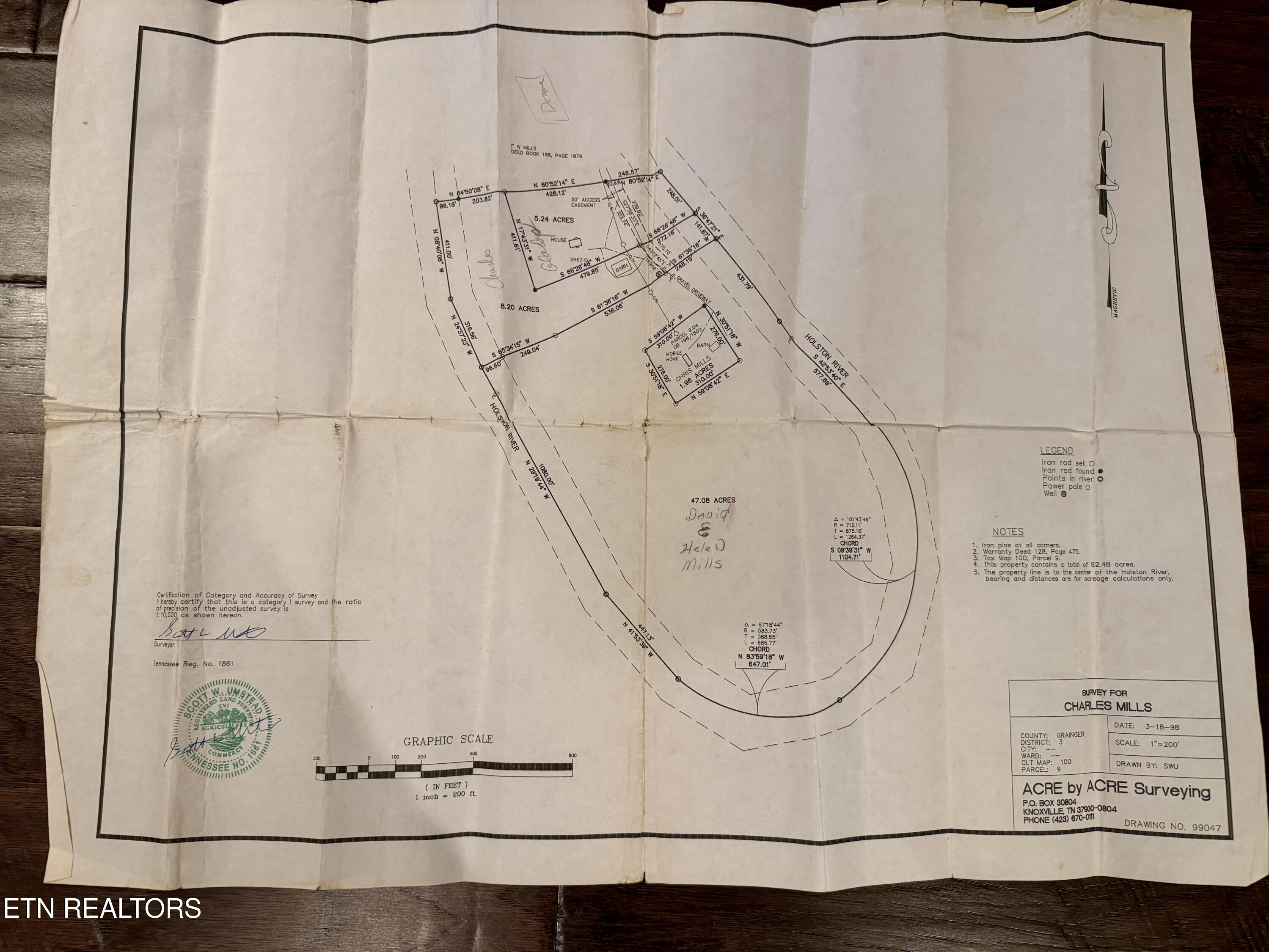 598 Horse Shoe Bend Road Blaine, TN 37709 - Photo 18 of 18 598 Horse Shoe Bend Survey