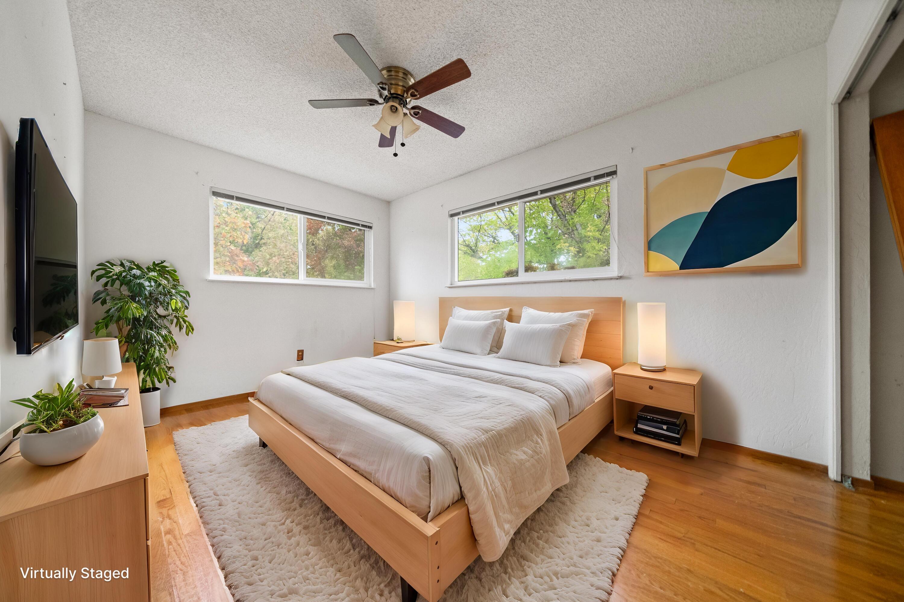 4938 Bidwell Road Redding, CA 96001 - Photo 18 of 32 Bedroom two staged