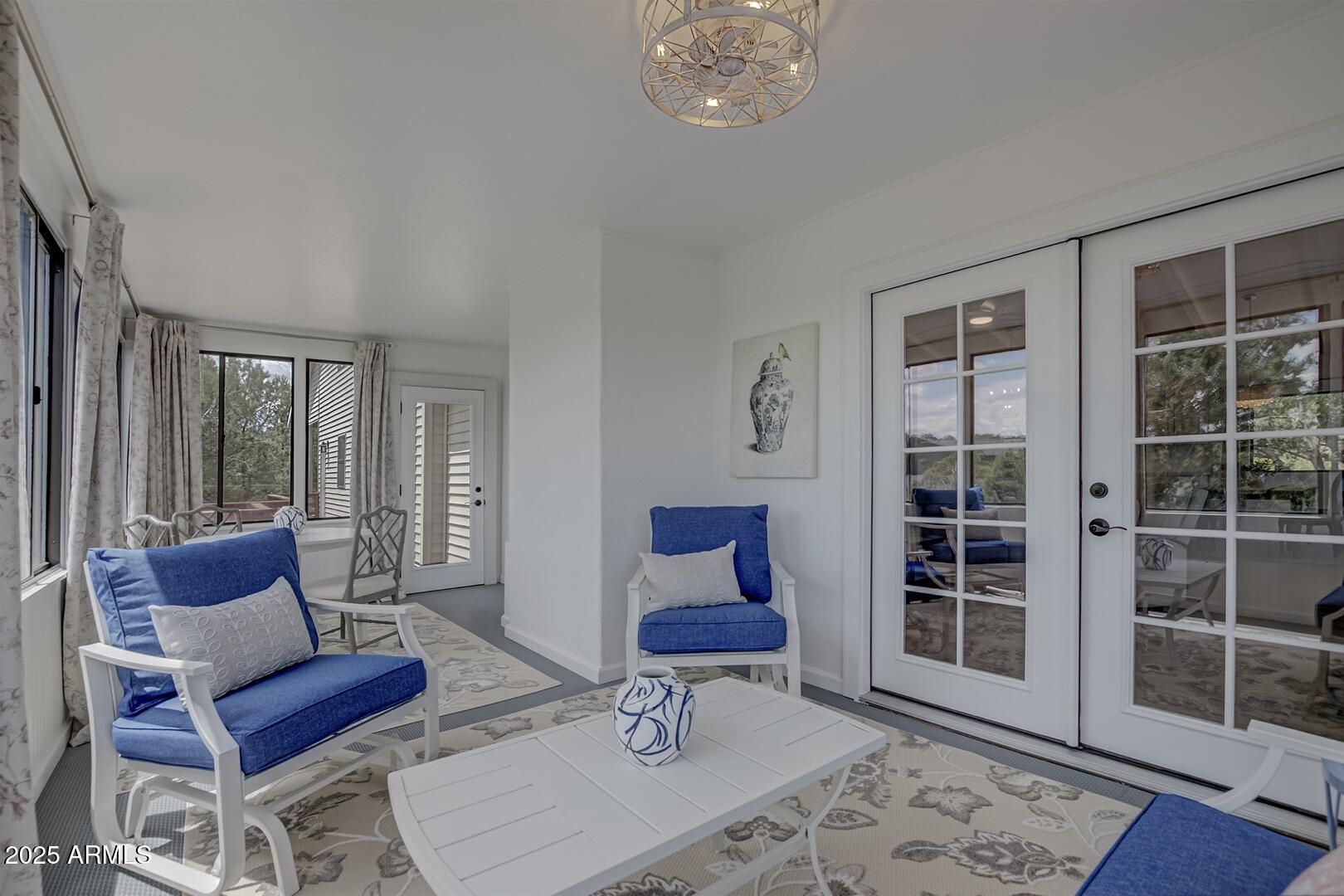 1303 North Sunshine Lane Payson, AZ 85541 - Photo 12 of 29 a living room with furniture and wooden floor