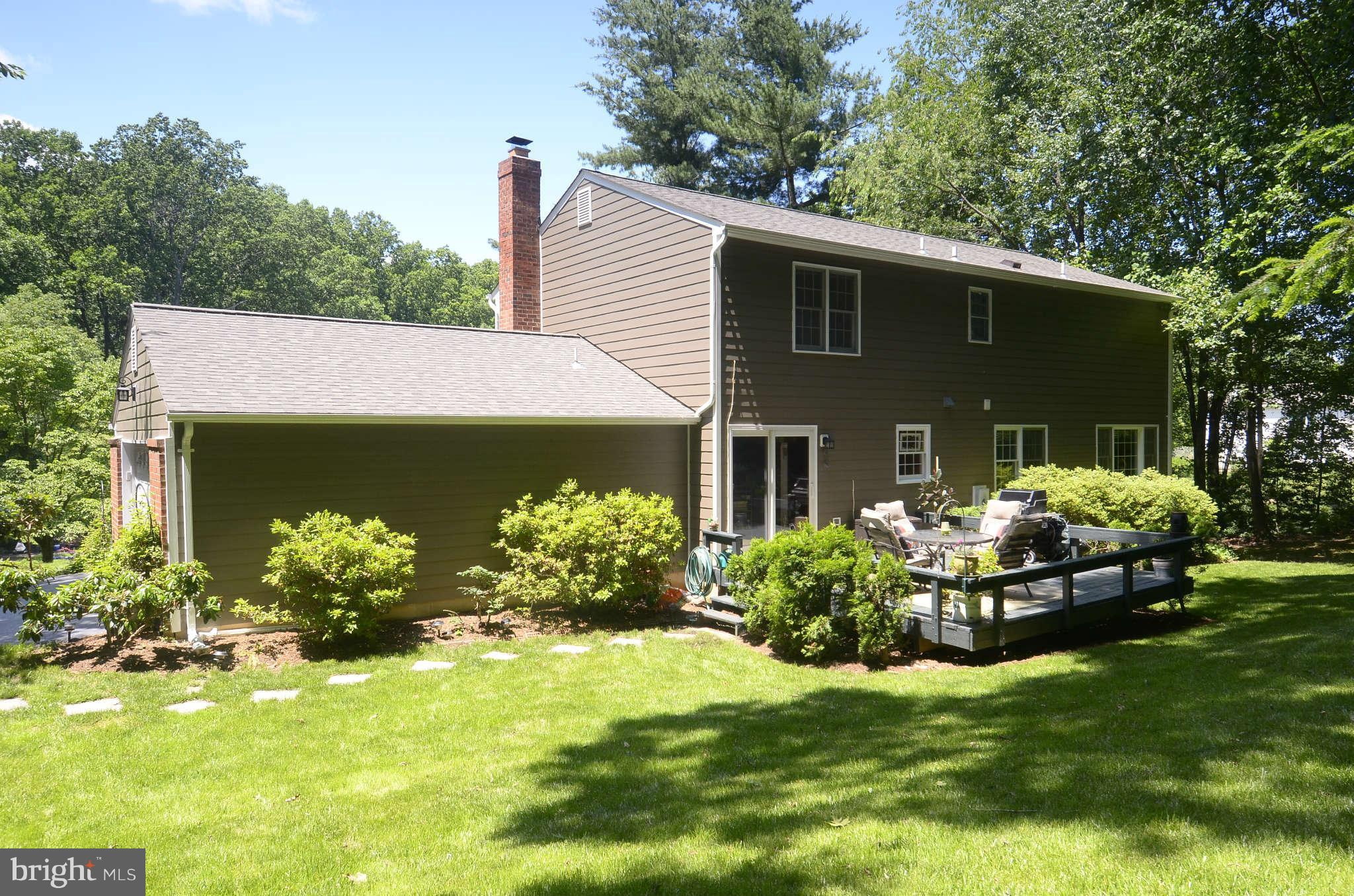 2035 Adams Hill Road Vienna, VA 22182 - Photo 16 of 28 View of Back of House from Yard