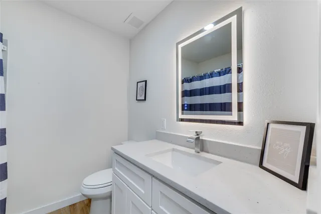 a bathroom with a sink and a toilet