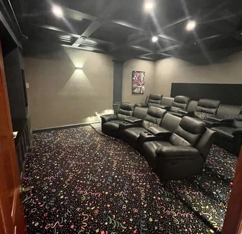 a room with gym equipment