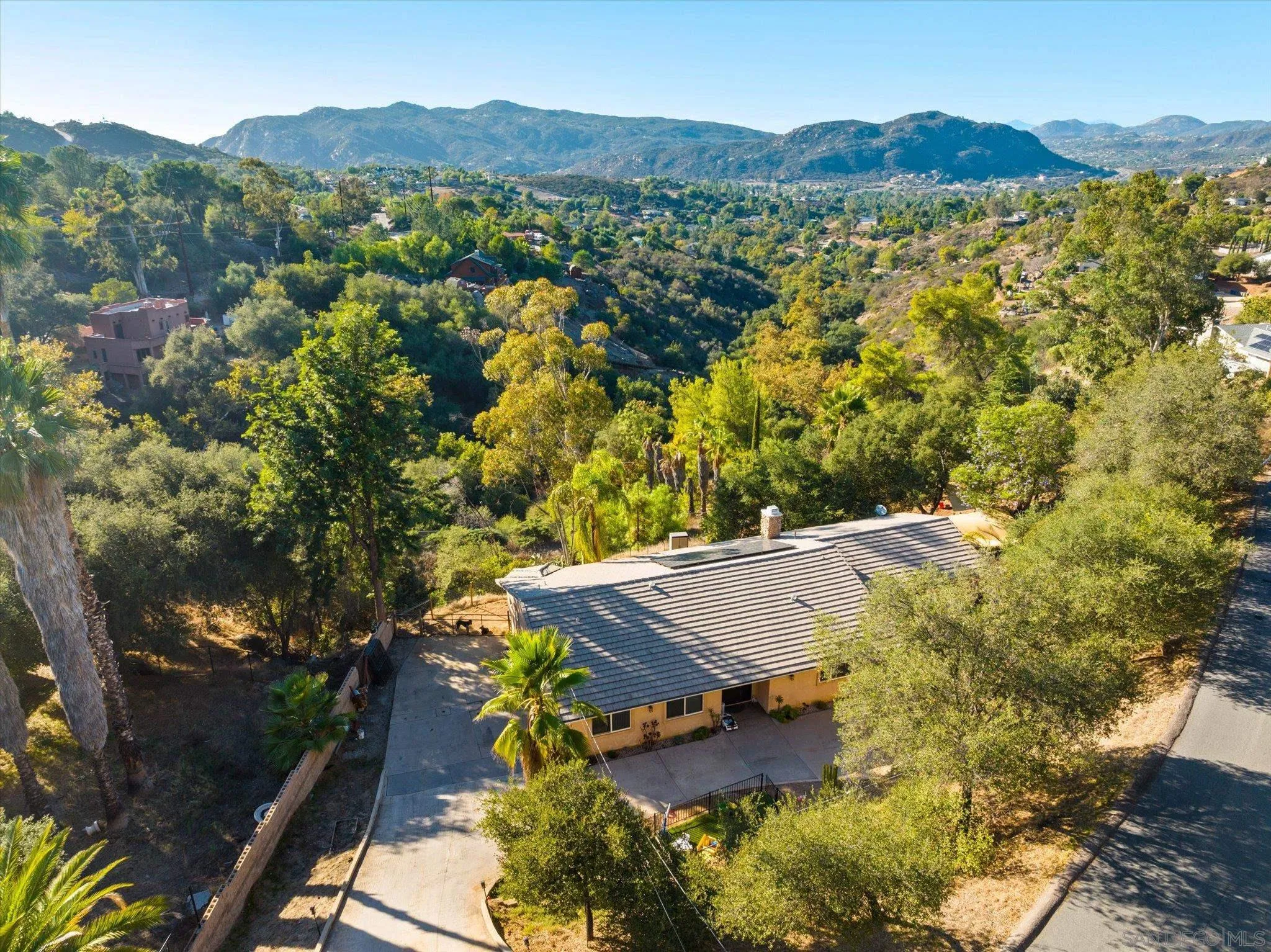 1714 Foss Road Alpine, CA 91901 - Photo 51 of 66 a view of a mountain with a mountain