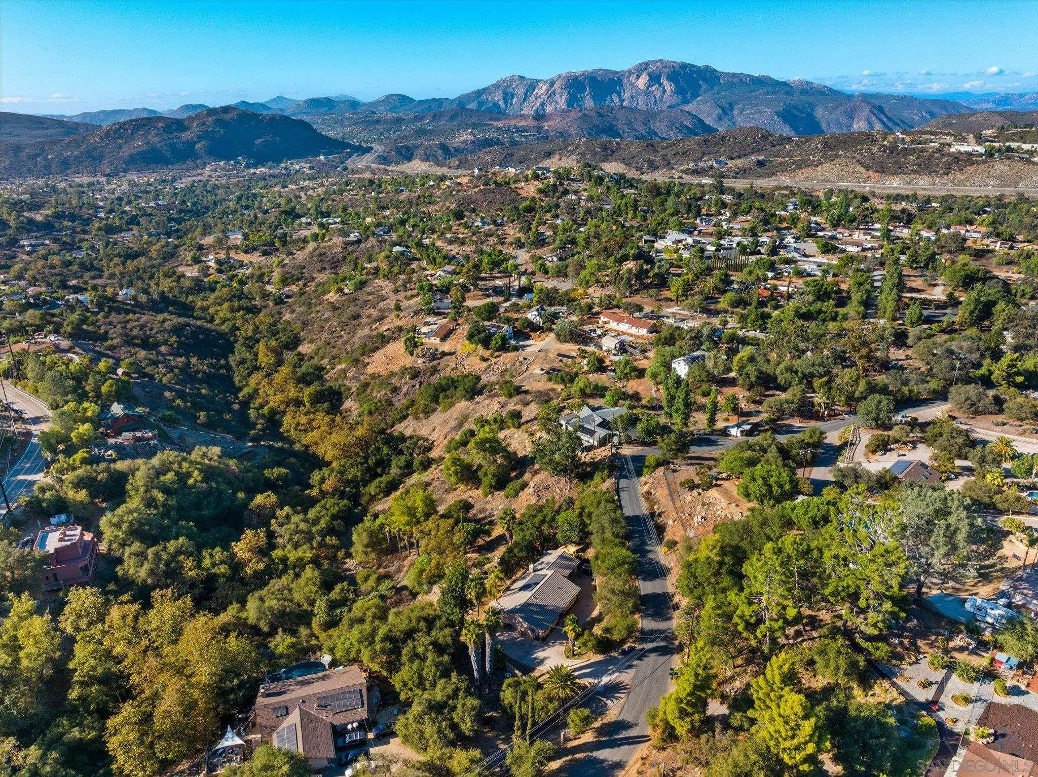1714 Foss Road Alpine, CA 91901 - Photo 54 of 66 a view of a city with mountain