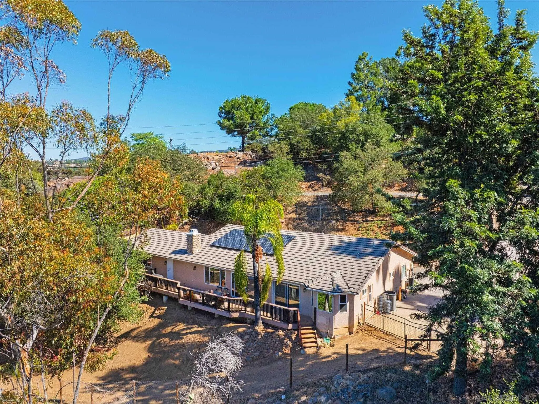1714 Foss Road Alpine, CA 91901 - Photo 64 of 66 a view of a house with a yard