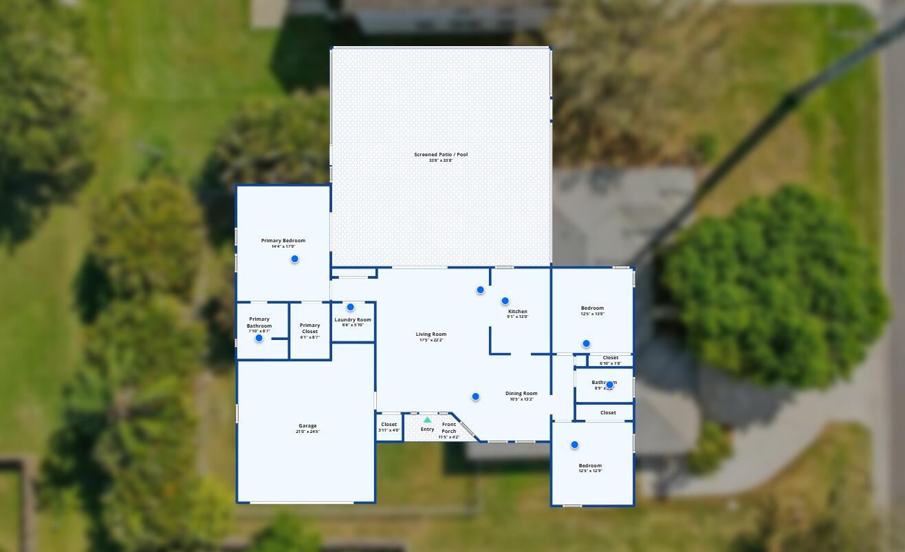 1004 West Weatherbee Road Fort Pierce, FL 34982 - Photo 39 of 39 Weatherbee floor p