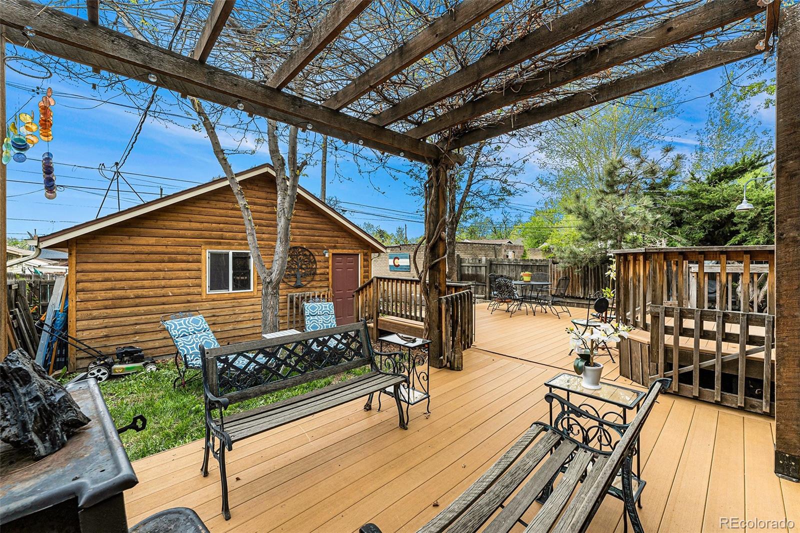 3548 Clay Street Denver, CO 80211 - Photo 29 of 30 a view of a chairs and table in the patio