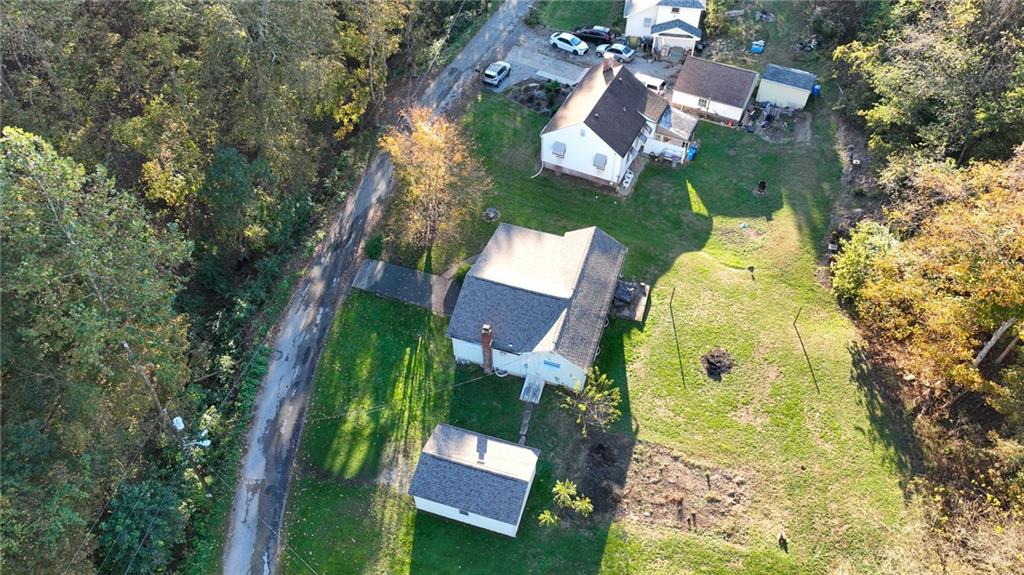 181 Firden Lane Elizabeth, PA 15037 - Photo 24 of 25 an aerial view of residential house with outdoor space and trees all around